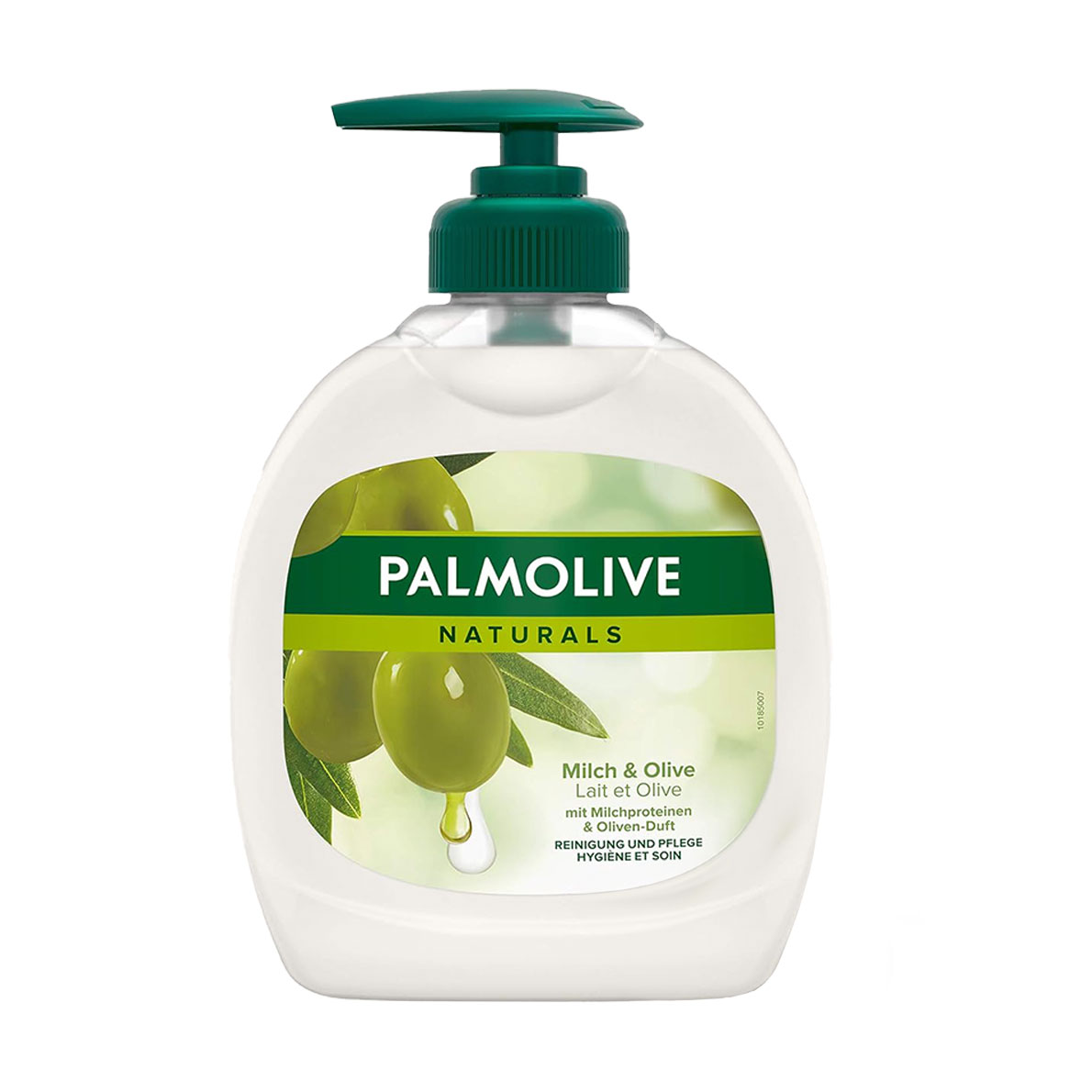 Рідке мило для рук Palmolive Натурель Інтенсивне зволоження, олива та зволожувальне молочко, 300 мл